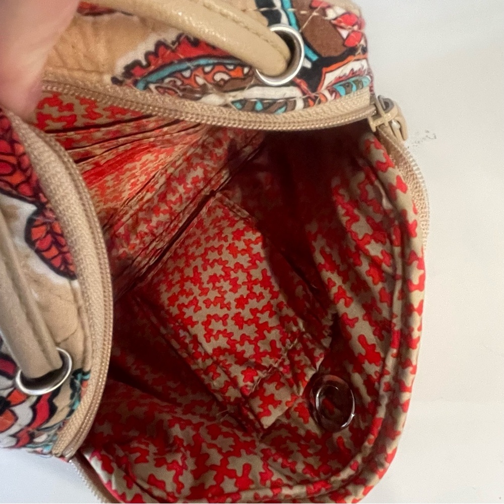Vera Bradley RFID Crossbody Purse Bag Handbag In Desert Floral Print - Picture 13 of 15